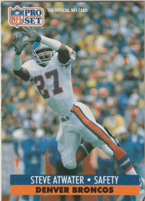 NFL 1991 ProSet - No 136 - Steve Atwater