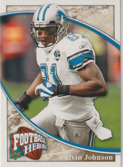 NFL 2009 Upper Deck Heroes - No 98 - Calvin Johnson