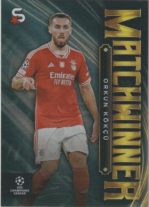 Soccer 2023-24 Topps Superstars Matchwinner - No MW30 - Orkun Kökcü