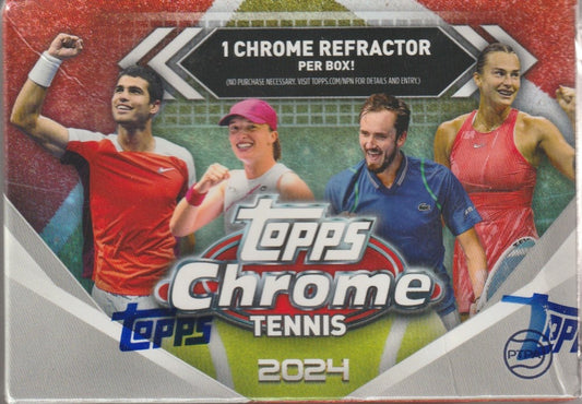 Tennis 2024 Topps Chrome Blaster Box