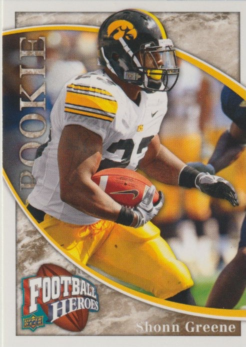 NFL 2009 Upper Deck Heroes - No 121 - Shonn Greene