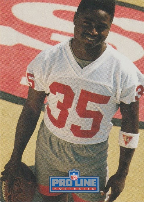 NFL 1991 Pro Line Portraits - No 119 - Dexter Carter