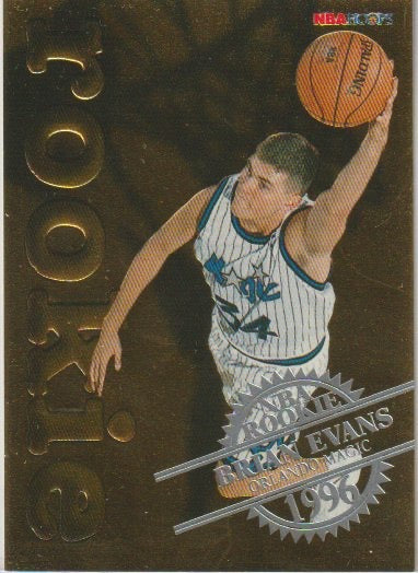 NBA 1996-97 Hoops Rookies - No 8 of 30 - Brian Evans