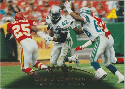 NFL 1995 Pinnacle - No 7 - Chris Warren
