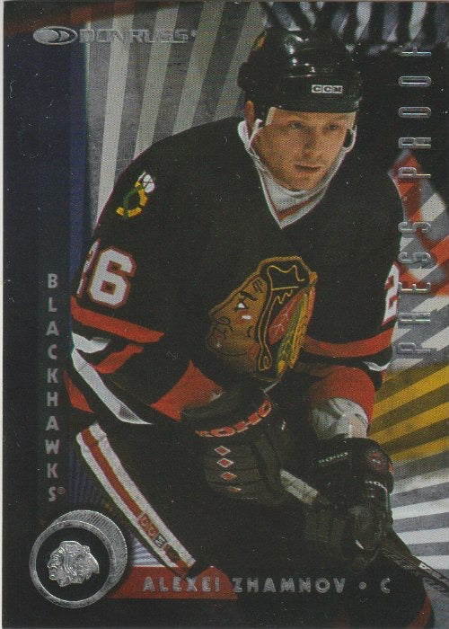 NHL 1997 / 98 Donruss Press Proofs Silver - No 96 - Alexei Zhamnov