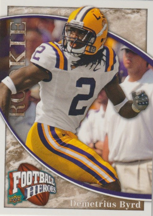 NFL 2009 Upper Deck Heroes - No 166 - Demetrius Byrd