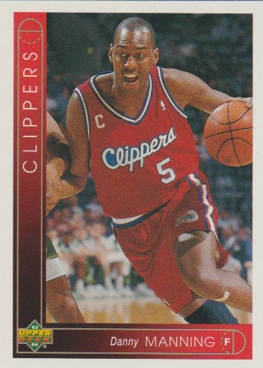 NBA 1993-94 Upper Deck German - No 108 - Danny Manning