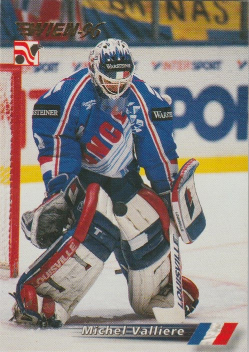 NHL 1996 Swedish Semic Wien - No 184 - Michel Valliere