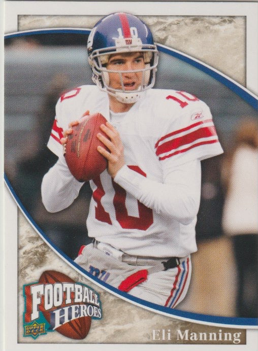 NFL 2009 Upper Deck Heroes - No 44 - Eli Manning