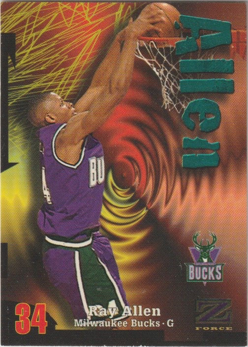NBA 1997-98 Z-Force - No 86 - Ray Allen