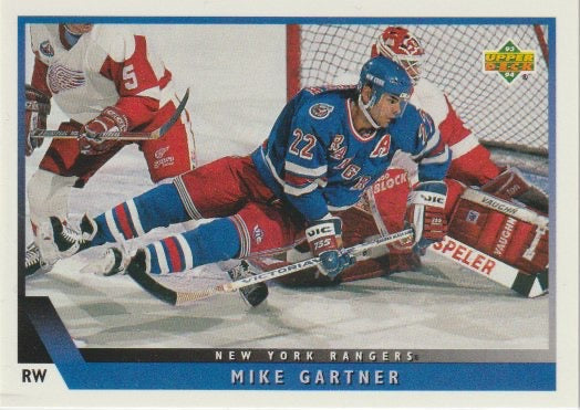 NHL 1993 / 94 Upper Deck - No 205 - Mike Gartner