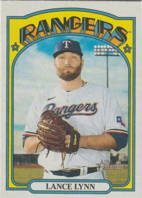 MLB 2021 Topps Heritage - No 387 - Lance Lynn