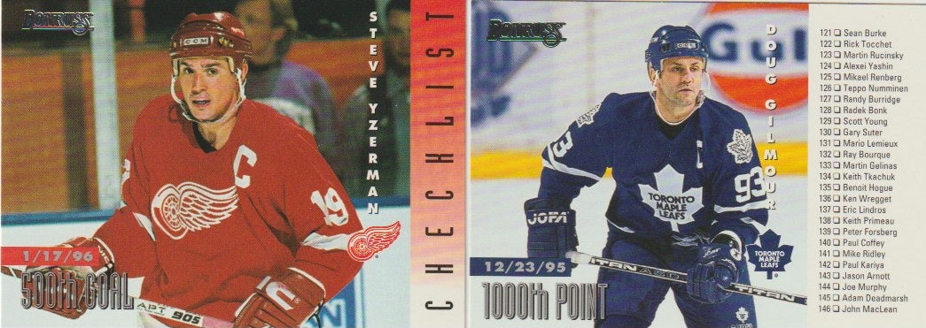 NHL 1996 / 97 Donruss - No 1 to 240 - complete basic set