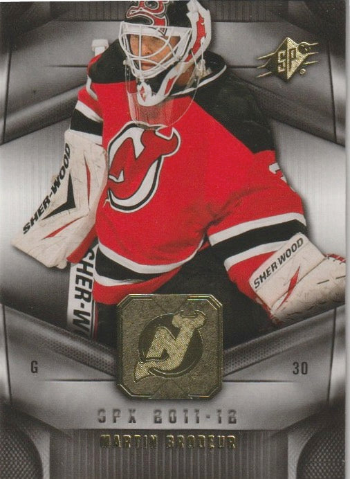 NHL 2011-12 SPx - No 42 - Martin Brodeur