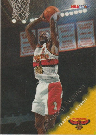 NBA 1996-97 Hoops - No 1 - Stacey Augmon