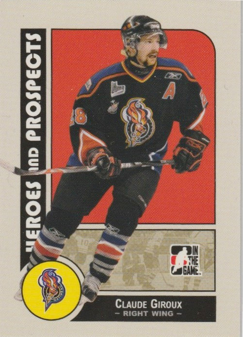 NHL 2008-09 ITG Heroes and Prospects - No 85 - Claude Giroux