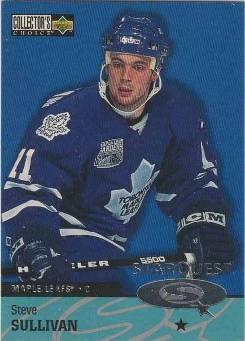 NHL 1997/98 Collector's Choice Star Quest - No SQ4 - Steve Sullivan