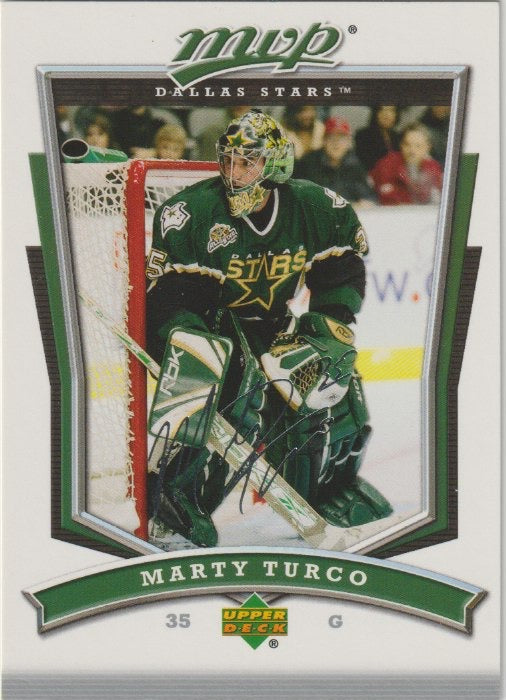 NHL 2007-08 Upper Deck MVP - No 274 - Marty Turoc