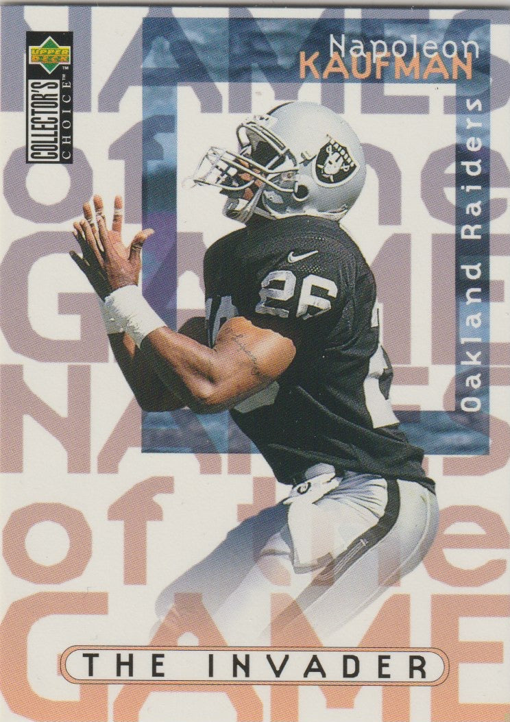 NFL 1997 Collector's Choice - No 80 - Napoleon Kaufman