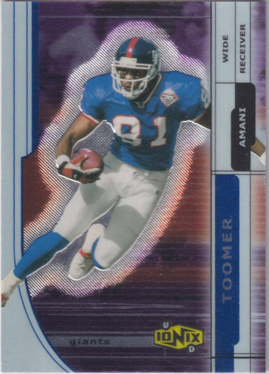 NFL 2000 UD Ionix - No 38 - Amani Toomer