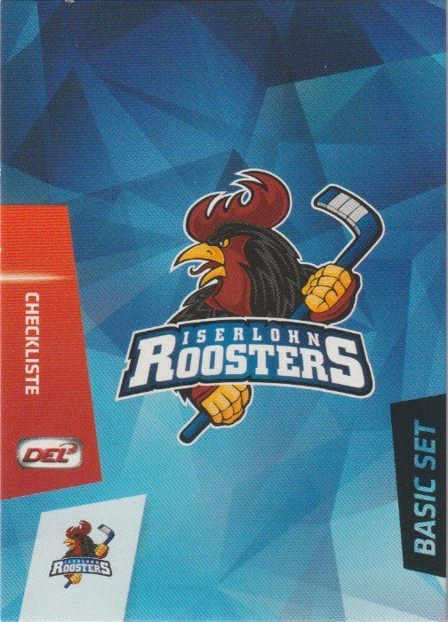 DEL 2014-15 CityPress Basic Set - No 291 - Checkliste Iserlohn Roosters