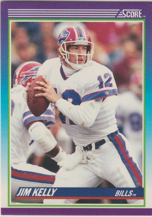 NFL 1990 Score - No 112 - Jim Kelly
