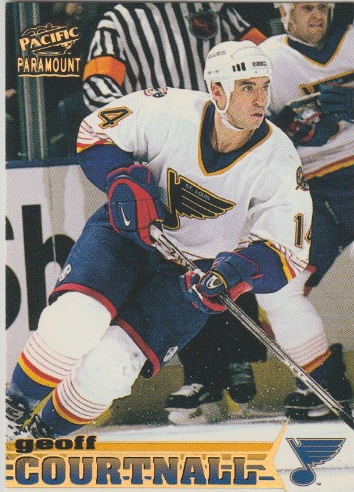 NHL 1998-99 Paramount - No 201 - Geoff Courtnall