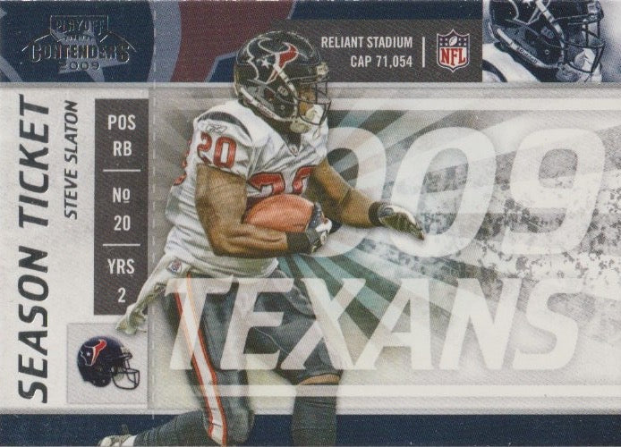 NFL 2009 Playoff Contenders - No 41 - Steve Slaton