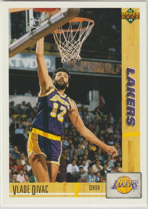 NBA 1991-92 Upper Deck - No 175 - Vlade Divac