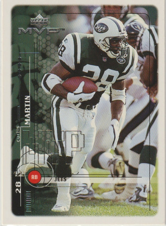 NFL 1999 Upper Deck MVP - No 128 - Curtis Martin