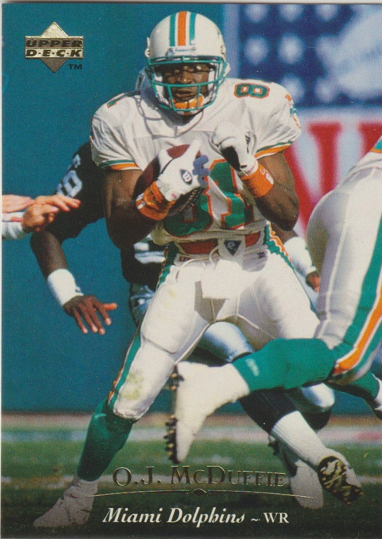 NFL 1995 Upper Deck - No 75 - O.J. McDuffie