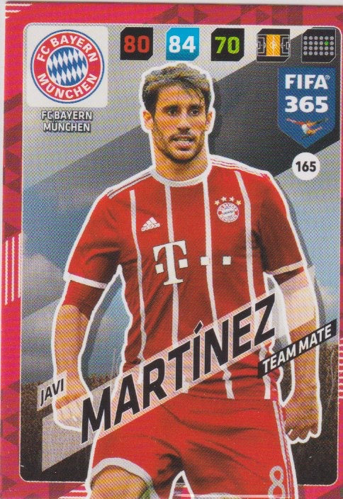 Fussball 2018 Panini FIFA 365 Adrenalyn XL - No 165 - Javi Martinez