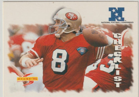 NFL 1995 Score - No 239 - Steve Young