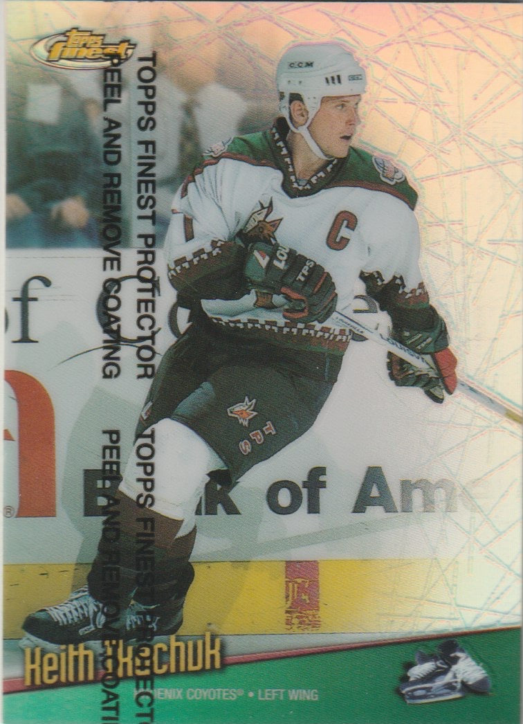 NHL 1998-99 Finest Refractors - No 80 - Keith Tkachuk