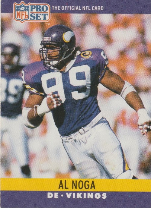 NFL 1990 ProSet - No 194 - Al Noga