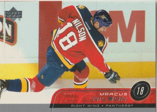NHL 2002-03 Upper Deck - No 323 - Marcus Nilson