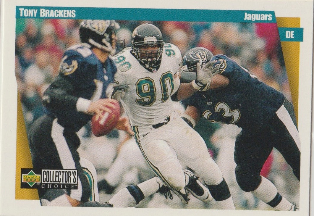 NFL 1997 Collector's Choice - No 197 - Tony Brackens
