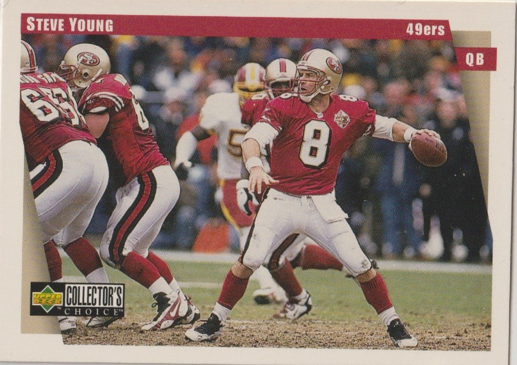 NFL 1997 Collector's Choice - No 387 - Steve Young