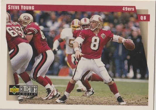 NFL 1997 Collector's Choice - No 387 - Steve Young