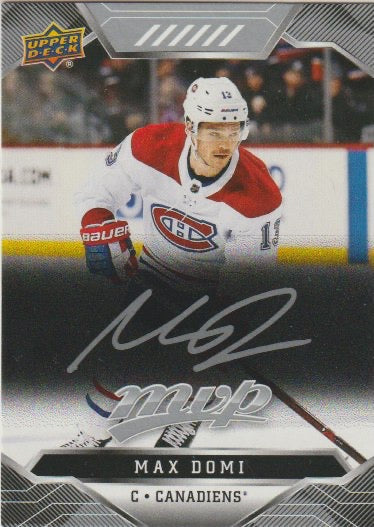 NHL 2019-20 Upper Deck MVP Silver Script - No 219 - Max Domi