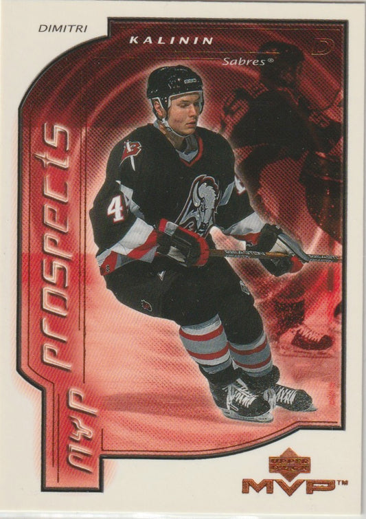 NHL 2000-01 Upper Deck MVP - No 188 - Dimitri, Kalinin