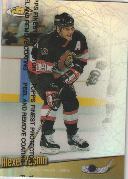 NHL 1998-99 Finest Refractors - No 96 - Alexei Yashin