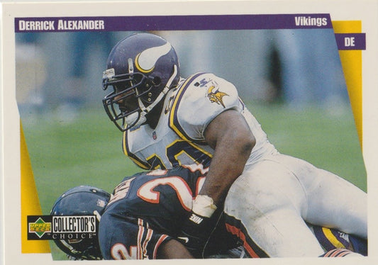 NFL 1997 Collector's Choice - No 305 - Derrick Alexander