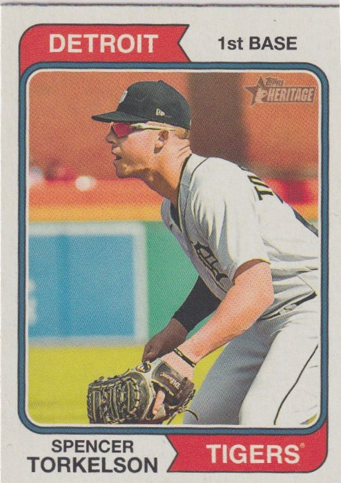 MLB 2023 Topps Heritage - No 215 - Spencer Torkelson
