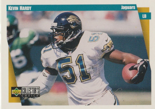 NFL 1997 Collector's Choice - No 196 - Kevin Hardy