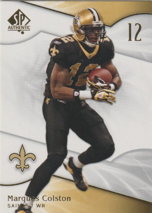NFL 2009 SP Authentic - No 85 - Marques Colston