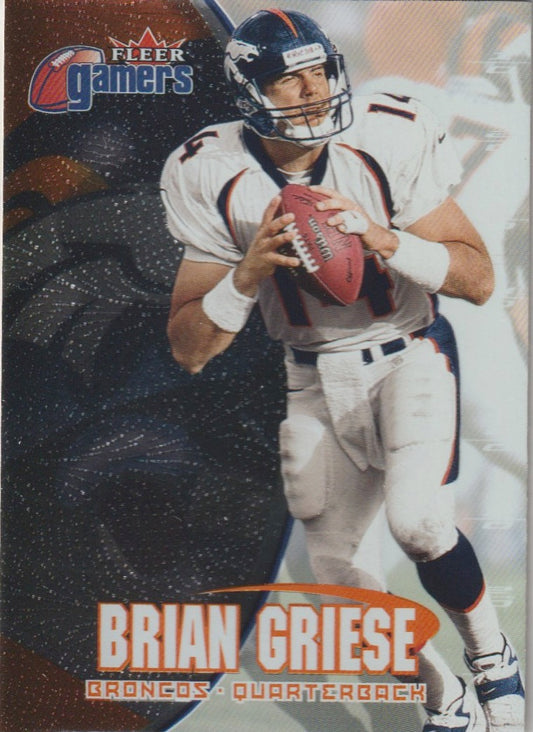 NFL 2000 Fleer Gamers - No 41 - Brian Griese