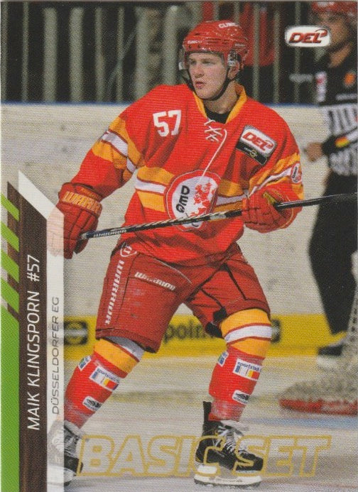 DEL 2013-14 CityPress Basic Set - No 225 - Maik Klingsporn