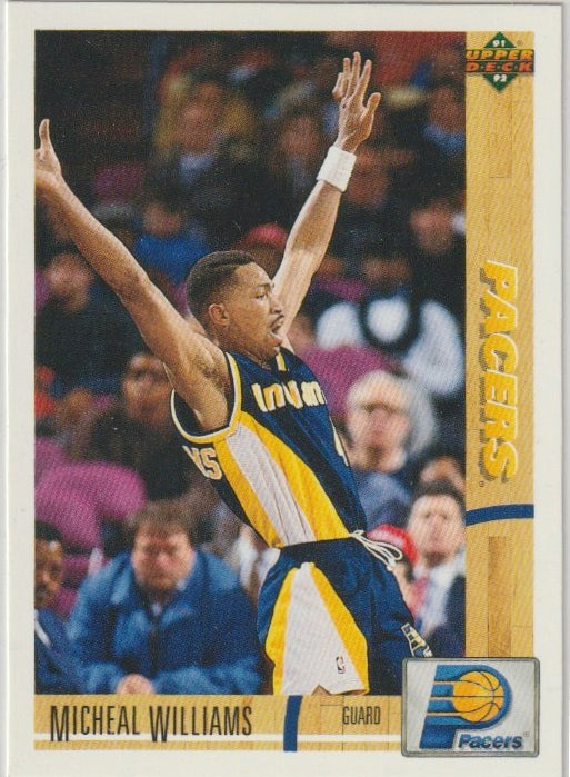 NBA 1991-92 Upper Deck - No 215 - Michael Williams