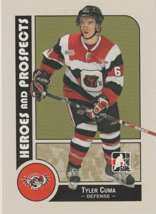 NHL 2008-09 ITG Heroes and Prospects - No 60 - Tyler Cuma